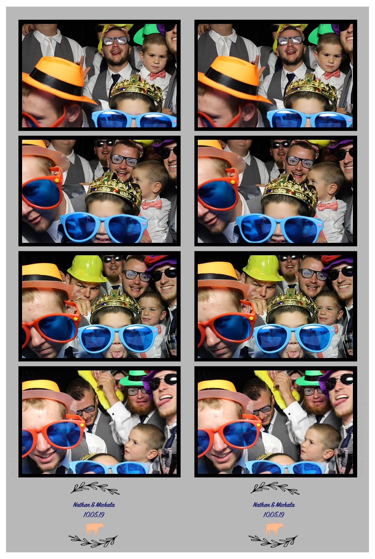 Michala Binkly & Nathan Hall Wedding Reception | View more photos from the event at gallery.photoboothcincy.com/u/PhotoBoothCincy/Michala-Binkly-Nathan-Hall-Wedding-Reception